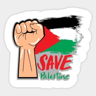 Save Palestine Sticker